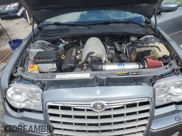 2006 Chrysler 300 C SRT-8 with VIN 2C3LA73W16H423780, listed as a Copart auction lot 56702105 with 93,826 mi miles and Salvage title. Bid and sale history available at DreamBid. Image 11.