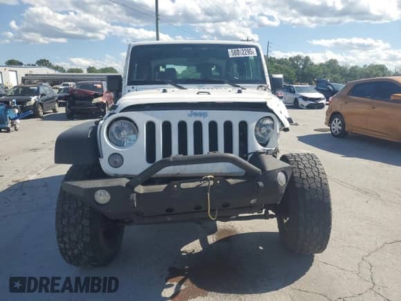 2018 Jeep Wrangler Sport S с VIN 1C4GJWAG7JL928432, выставлен на аукционе Copart как лот 58012295 с пробегом 87 104 миль миль и Списание • Salvage title. История ставок и продаж доступна на DreamBid. Изображение 5.