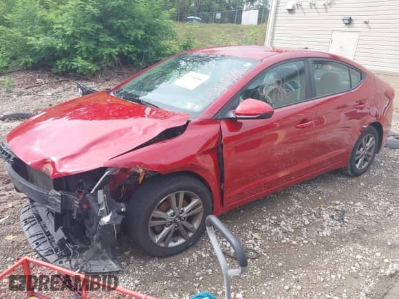 2018 Hyundai Elantra SEL with VIN 5NPD84LF9JH234661, listed as a IAAI auction lot 43314986 with 82,683 mi miles and . Bid and sale history available at DreamBid. Image 2.