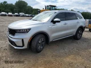 2023 Kia Sorento EX with VIN KNDRH4LG8P5195049, listed as a Copart auction lot 63047145 with 33,811 mi miles and Salvage title. Bid and sale history available at DreamBid. Image 1.