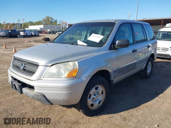 2005 Honda Pilot LX с VIN 2HKYF18145H563888, выставлен на аукционе IAAI как лот 43527037 с пробегом 175 578 миль миль и . История ставок и продаж доступна на DreamBid. Изображение 2.