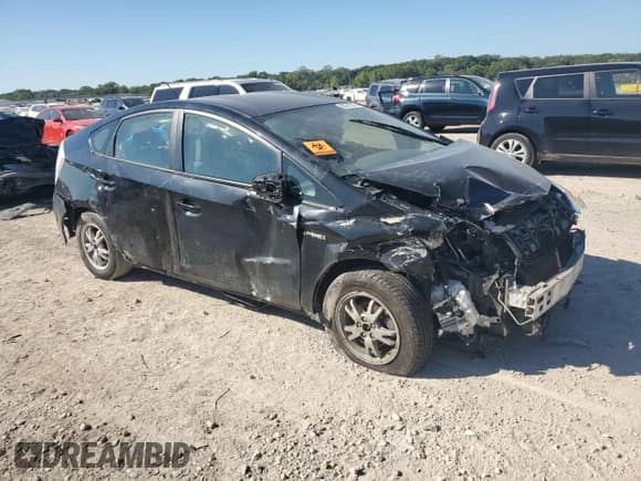 2010 Toyota Prius II with VIN JTDKN3DU8A1300664, listed as a Copart auction lot 83972575 with Not provided miles and Salvage title. Bid and sale history available at DreamBid. Image 4.