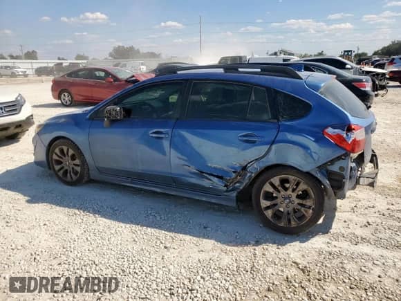 2016 Subaru Impreza Special Sports Limited with VIN JF1GPAY61GH200055, listed as a Copart auction lot 84260395 with 126,361 mi miles and Salvage title. Bid and sale history available at DreamBid. Image 2.