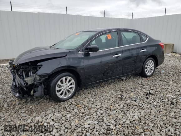 2019 Nissan Sentra SV with VIN 3N1AB7AP5KY338427, listed as a Copart auction lot 84765735 with 107,899 mi miles and Clean title. Bid and sale history available at DreamBid. Image 1.