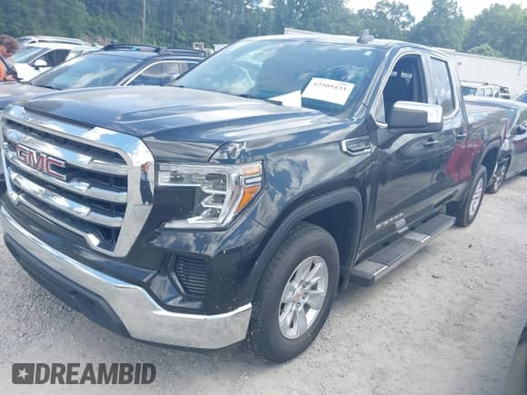 2019 GMC Sierra 1500 SLE with VIN 1GTR8BED7KZ171835, listed as a IAAI auction lot 42509433 with 48,084 mi miles and . Bid and sale history available at DreamBid. Image 2.