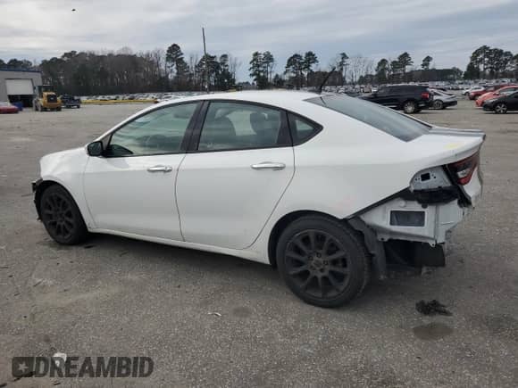 2016 Dodge Dart Limited with VIN 1C3CDFCB8GD507611, listed as a Copart auction lot 87620055 with 96,491 mi miles and Salvage title. Bid and sale history available at DreamBid. Image 2.