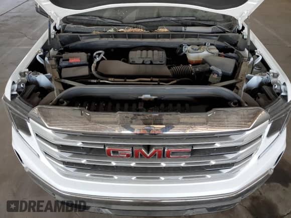 2022 GMC Sierra 1500 SLE with VIN 3GTPHBEK1NG604267, listed as a Copart auction lot 41878615 with 11,394 mi miles and Salvage title. Bid and sale history available at DreamBid. Image 11.