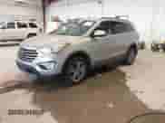 2016 Hyundai Santa Fe SE with VIN KM8SMDHF9GU152077, listed as a IAAI auction lot 43522435 with 120,644 mi miles and . Bid and sale history available at DreamBid. Image 2.