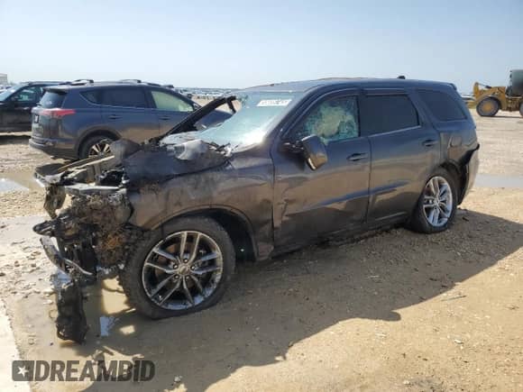 2021 Dodge Durango GT Plus with VIN 1C4RDHDG8MC627034, listed as a Copart auction lot 55699745 with Not provided miles and Clean title. Bid and sale history available at DreamBid. Image 1.