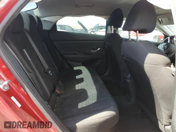 2021 Hyundai Elantra Blue with VIN KMHLM4AJ4MU007284, listed as a Copart auction lot 63527505 with 92,343 mi miles and Salvage title. Bid and sale history available at DreamBid. Image 10.