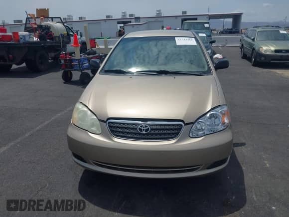 2008 Toyota Corolla CE with VIN 1NXBR32E78Z937890, listed as a IAAI auction lot 42742468 with 261,839 mi miles and . Bid and sale history available at DreamBid. Image 6.