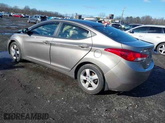 2013 Hyundai Elantra GLS with VIN 5NPDH4AE0DH396788, listed as a IAAI auction lot 41216205 with 40,749 mi miles and . Bid and sale history available at DreamBid. Image 3.