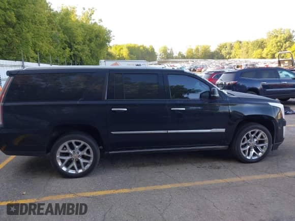 2017 Cadillac Escalade ESV Platinum with VIN 1GYS4KKJXHR194388, listed as a IAAI auction lot 43152737 with 116,134 mi miles and . Bid and sale history available at DreamBid. Image 13.