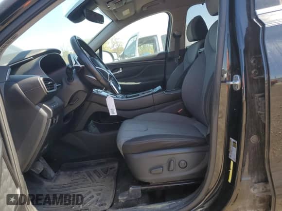 2022 Hyundai Santa Fe SEL Convenience with VIN KM8S6DA2XNU019147, listed as a Copart auction lot 55479985 with 45,526 mi miles and Salvage title. Bid and sale history available at DreamBid. Image 7.