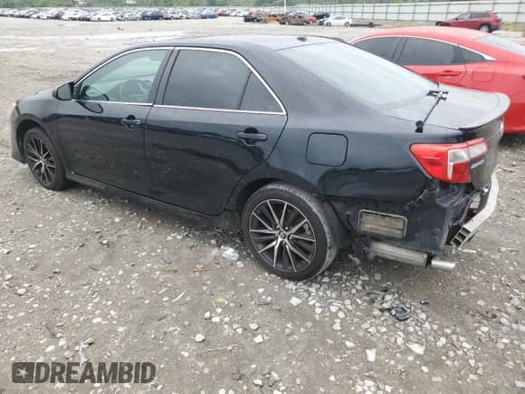 2012 Toyota Camry XLE with VIN 4T1BK1FK6CU500898, listed as a Copart auction lot 81768475 with Not provided miles and Salvage title. Bid and sale history available at DreamBid. Image 2.