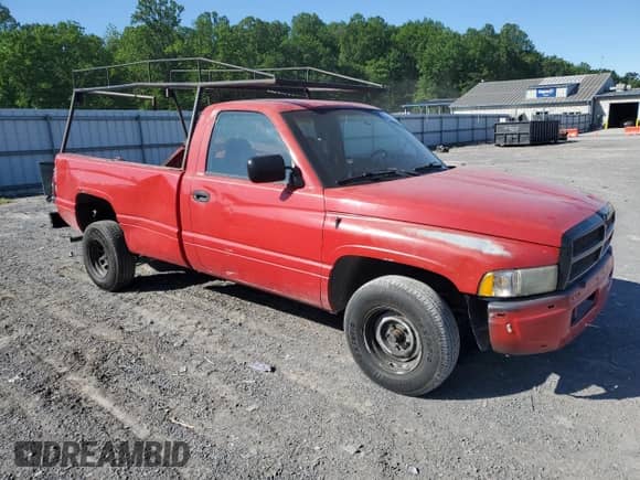 1996 Dodge 1500 z VIN 1B7HC16X9TS639393, wystawiony jako Copart lot #57412695 z przebiegiem 242 421 mil mil oraz Szkoda całkowita • Salvage title. Historia ofert i sprzedaży dostępna na DreamBid. Obrazek 4.