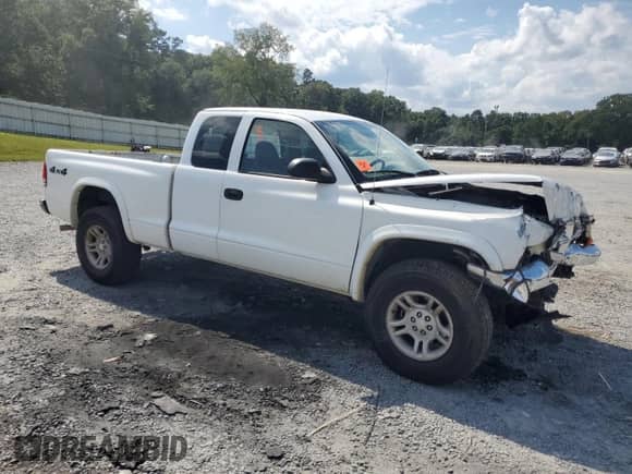 2004 Dodge Dakota SLT с VIN 1D7HG42N34S685318, выставлен на аукционе Copart как лот 71077095 с пробегом 163 925 миль миль и Списание • Salvage title. История ставок и продаж доступна на DreamBid. Изображение 4.