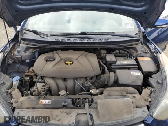 2013 Hyundai Elantra GLS with VIN KMHDH4AE5DU697820, listed as a Copart auction lot 86238615 with 102,125 mi miles and Salvage title. Bid and sale history available at DreamBid. Image 11.