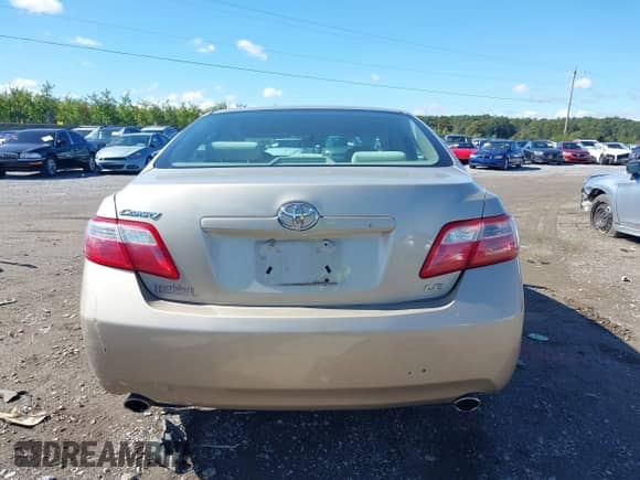 2007 Toyota Camry LE with VIN 4T1BK46KX7U019818, listed as a IAAI auction lot 43395039 with 210,676 mi miles and . Bid and sale history available at DreamBid. Image 16.