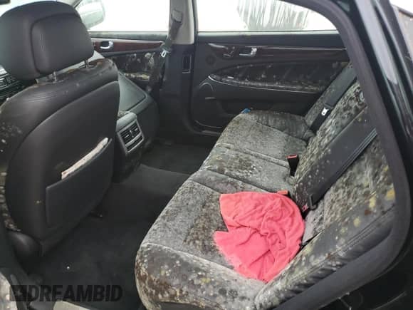 2015 Hyundai Equus Ultimate с VIN KMHGH4JH5FU093811, выставлен на аукционе Copart как лот 75100624 с пробегом Не указан миль и Списание • Salvage title. История ставок и продаж доступна на DreamBid. Изображение 10.