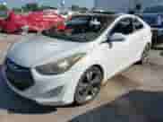 2014 Hyundai Elantra with VIN KMHDH6AH7EU027077, listed as a IAAI auction lot 42883726 with Not provided miles and . Bid and sale history available at DreamBid. Image 2.