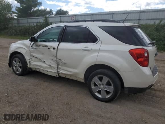 2014 Chevrolet Equinox LT with VIN 1GNALCEK6EZ119933, listed as a Copart auction lot 71805155 with 143,827 mi miles and Salvage title. Bid and sale history available at DreamBid. Image 2.
