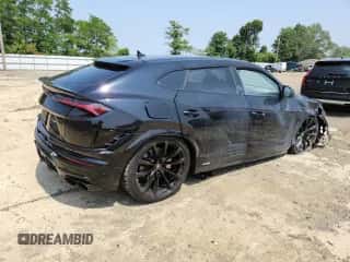2024 Lamborghini Urus S with VIN ZPBUB3ZL8RLA33892, listed as a Copart auction lot 67140335 with Not provided miles and Salvage title. Bid and sale history available at DreamBid. Image 3.