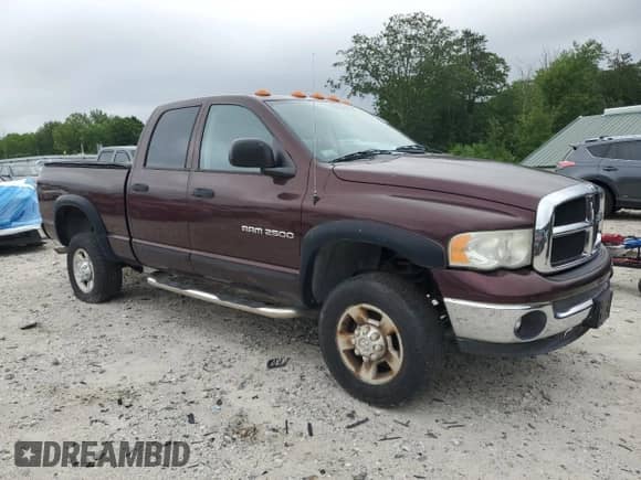 2004 Dodge 2500 SLT with VIN 3D7KU28DX4G105913, listed as a Copart auction lot 63144275 with 87,857 mi miles and Clean title. Bid and sale history available at DreamBid. Image 4.