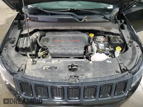 2019 Jeep Compass Latitude с VIN 3C4NJDBB1KT622895, выставлен на аукционе Copart как лот 67121915 с пробегом 93 173 миль миль и Списание • Salvage title. История ставок и продаж доступна на DreamBid. Изображение 12.