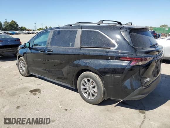 2025 Toyota Sienna LE с VIN 5TDBSKFC9SS157221, выставлен на аукционе Copart как лот 86115075 с пробегом 6 764 миль миль и Списание • Salvage title. История ставок и продаж доступна на DreamBid. Изображение 2.