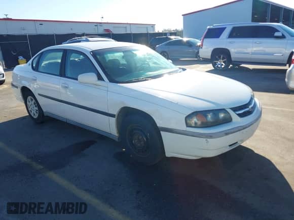 2003 Chevrolet Impala z VIN 2G1WF52E339236532, wystawiony jako IAAI lot #41454124 z przebiegiem 167 312 mil mil oraz . Historia ofert i sprzedaży dostępna na DreamBid. Obrazek 1.