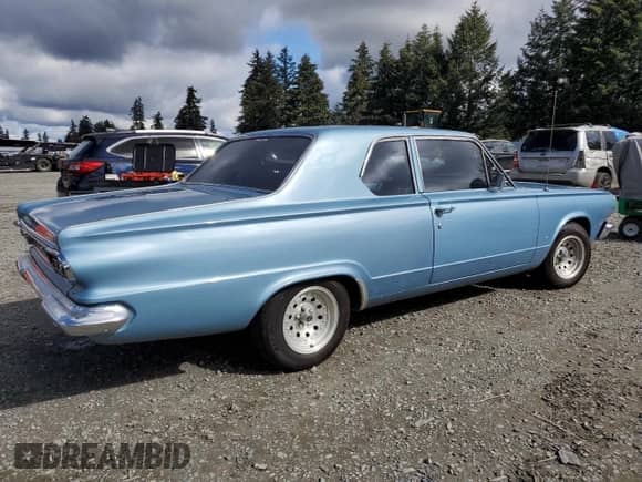1965 Dodge Dart with VIN 2355172832, listed as a Copart auction lot 49360365 with 83,533 mi miles and Clean title. Bid and sale history available at DreamBid. Image 3.