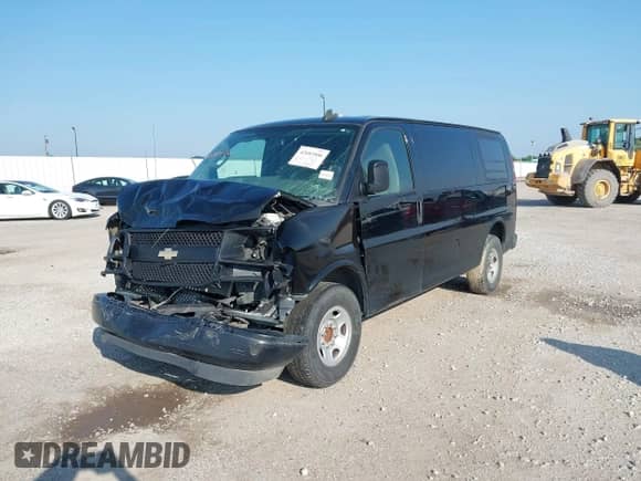 2017 Chevrolet Express Cargo with VIN 1GCWGAFFXH1164224, listed as a IAAI auction lot 42683506 with 187,568 mi miles and . Bid and sale history available at DreamBid. Image 17.