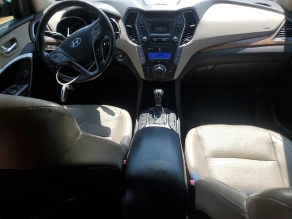 2013 Hyundai Santa Fe Limited with VIN KM8SR4HF6DU005454, listed as a Copart auction lot 59998175 with 138,360 mi miles and Clean title. Bid and sale history available at DreamBid. Image 8.