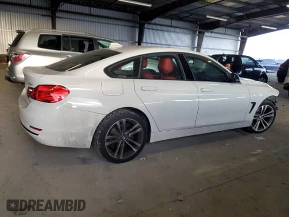2015 BMW 4 Series 428i xDrive z VIN WBA4A7C59FD414116, wystawiony jako Copart lot #80318375 z przebiegiem 116 198 mil mil oraz Szkoda całkowita • Salvage title. Historia ofert i sprzedaży dostępna na DreamBid. Obrazek 3.