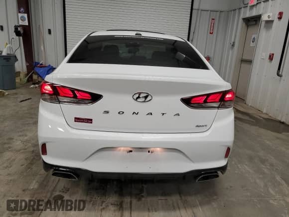 2018 Hyundai Sonata SEL with VIN 5NPE34AF6JH614076, listed as a Copart auction lot 52386605 with 83,858 mi miles and Salvage title. Bid and sale history available at DreamBid. Image 6.
