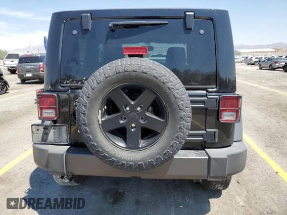 2016 Jeep Wrangler Willys Wheeler z VIN 1C4GJWAG7GL128044, wystawiony jako Copart lot #67999665 z przebiegiem 68 095 mil mil oraz Szkoda całkowita • Salvage title. Historia ofert i sprzedaży dostępna na DreamBid. Obrazek 6.