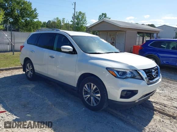 2019 Nissan Pathfinder SV with VIN 5N1DR2MM8KC621063, listed as a IAAI auction lot 42139694 with 129,656 mi miles and . Bid and sale history available at DreamBid. Image 1.