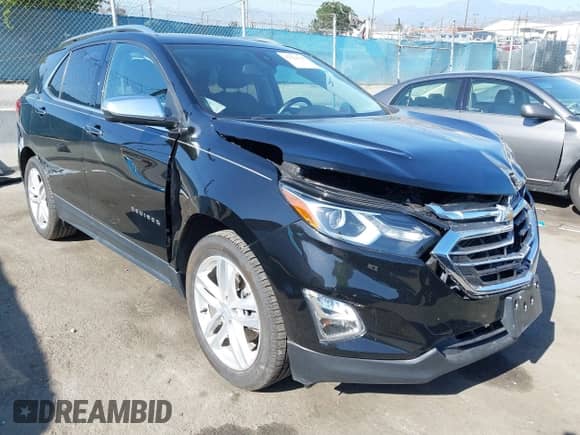 2020 Chevrolet Equinox Premier с VIN 2GNAXYEX4L6156811, выставлен на аукционе IAAI как лот 42224167 с пробегом 53 919 миль миль и . История ставок и продаж доступна на DreamBid. Изображение 1.