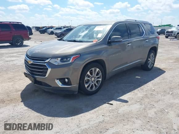 2018 Chevrolet Traverse Premier with VIN 1GNERKKW0JJ115063, listed as a IAAI auction lot 43278445 with 126,658 mi miles and . Bid and sale history available at DreamBid. Image 17.