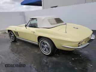 1965 Chevrolet Corvette с VIN 194675S115973, выставлен на аукционе Copart как лот 49809385 с пробегом 77 108 миль миль и На запчасти • Non repairable. История ставок и продаж доступна на DreamBid. Изображение 2.