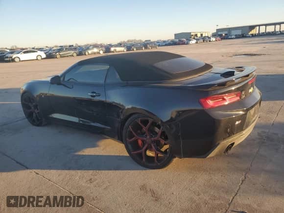 2018 Chevrolet Camaro 2SS z VIN 1G1FH3D7XJ0141020, wystawiony jako Copart lot #85850534 z przebiegiem 33 758 mil mil oraz Szkoda całkowita • Salvage title. Historia ofert i sprzedaży dostępna na DreamBid. Obrazek 2.
