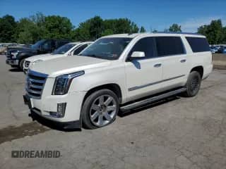 2015 Cadillac Escalade ESV Premium with VIN 1GYS4JKJ5FR268744, listed as a Copart auction lot 65888735 with 94,537 mi miles and Clean title. Bid and sale history available at DreamBid. Image 1.
