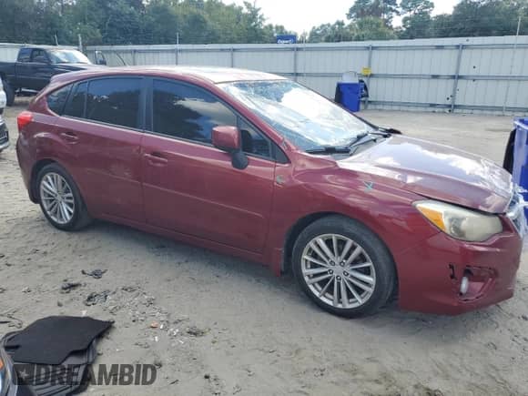 2012 Subaru Impreza Premium с VIN JF1GPAD68CH236700, выставлен на аукционе Copart как лот 83847395 с пробегом 143 506 миль миль и Списание • Salvage title. История ставок и продаж доступна на DreamBid. Изображение 4.