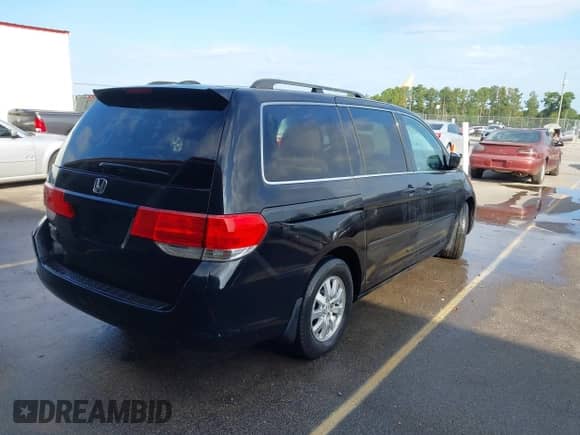2008 Honda Odyssey EX-L with VIN 5FNRL38608B077408, listed as a IAAI auction lot 43112078 with 114,716 mi miles and . Bid and sale history available at DreamBid. Image 4.