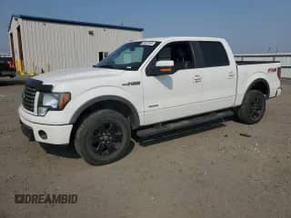2012 Ford F-150 XL with VIN 1FTFW1ET4CKD66800, listed as a Copart auction lot 80031685 with 125,891 mi miles and Salvage title. Bid and sale history available at DreamBid. Image 1.
