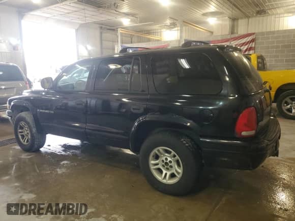 1998 Dodge Durango with VIN 1B4HS28Z0WF223167, listed as a Copart auction lot 85367824 with 266,612 mi miles and Clean title. Bid and sale history available at DreamBid. Image 2.