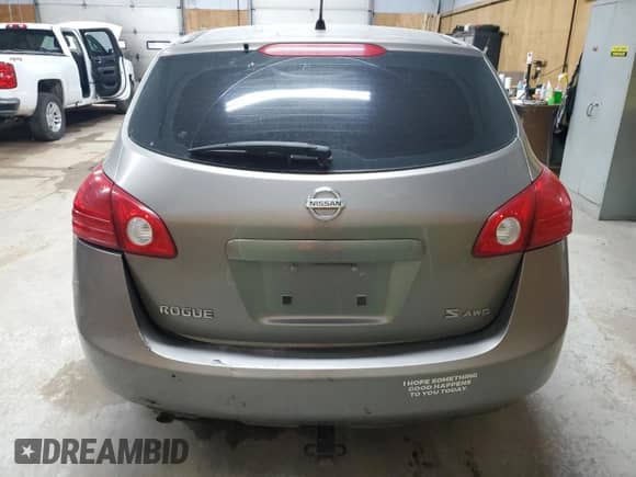 2009 Nissan Rogue S with VIN JN8AS58VX9W181859, listed as a Copart auction lot 70395095 with 104,946 mi miles and Clean title. Bid and sale history available at DreamBid. Image 6.