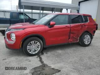2024 Mitsubishi Outlander ES with VIN JA4J4UA85RZ062288, listed as a Copart auction lot 63378265 with 7,355 mi miles and Clean title. Bid and sale history available at DreamBid. Image 1.