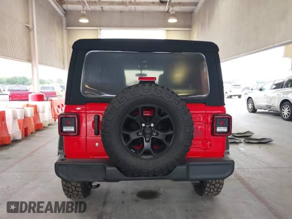 2022 Jeep Wrangler Unlimited Sport S with VIN 1C4HJXDG6NW175129, listed as a IAAI auction lot 42729541 with 50,127 mi miles and . Bid and sale history available at DreamBid. Image 17.